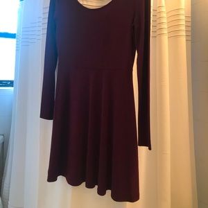 Maroon dress